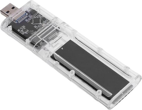 قارئ حاوية M.2 NVMe SSD، حافظة محول USB C 3.0 مع أداة إعداد لمحركات أقراص M.2 NVMe M Key SSDs 2280 حتى 2 تيرابايت in Kuwait