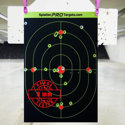 12x18 Splatter Targets. Fully Reactive Targets. See Your Hits and Your Misses! Shots Burst with a Bright Splatter Upon Impact. Instantly See Your Shots. in Kuwait