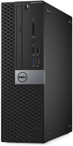 كمبيوتر مكتبي Dell 7050 SFF، i7 Desktop 7050 SFF، Intel Core i7-7th، ذاكرة الوصول العشوائي 8 جيجابايت، 256 جيجابايت SSD، Windows 11 Pro (متجدد) in Kuwait