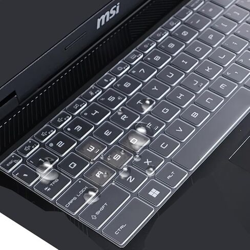 غطاء لوحة المفاتيح لعام 2025 MSI Vector 16 A16 HX AI/Pulse 16 AI/Stealth A16 AI/Crosshair 16 HX AI، Katana A15 AI/Katana 15 HX/Cyborg 15 AI، Pulse 17 A17 AI/Vector 17 HX AI/Crosshair 17 HX AI/Katana 17 HX in Saudi Arabia