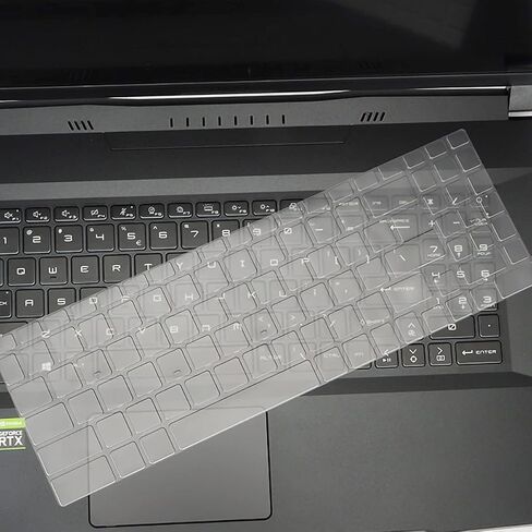 غطاء لوحة المفاتيح لعام 2025 MSI Vector 16 A16 HX AI/Pulse 16 AI/Stealth A16 AI/Crosshair 16 HX AI، Katana A15 AI/Katana 15 HX/Cyborg 15 AI، Pulse 17 A17 AI/Vector 17 HX AI/Crosshair 17 HX AI/Katana 17 HX in Saudi Arabia