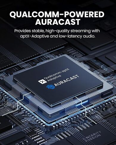 أفانتري هارموني A1 - نظام مكبر صوت لاسلكي Auracast متعدد الغرف للموسيقى والحفلات والتجمعات المنزلية، جهاز إرسال واحد مع 6 مكبرات صوت بلوتوث Auracast in Kuwait