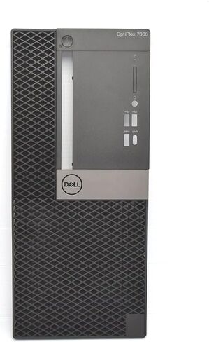 قطعة غيار X1GVR OEM لجهاز Dell تناسب Optiplex Medium Mid Tower 7060 MT لوحة غطاء الإطار الأمامي باللون الأسود in Kuwait
