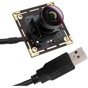 وحدة كاميرا USB SVPRO 5 ميجابكسل، 1944P 30 إطارًا في الثانية، زاوية واسعة، عدسة عين السمكة M12، مستشعر IMX335، توصيل وتشغيل كاميرا ويب صناعية للأمان، طابعات ثلاثية الأبعاد، كاميرا Lightburn لنظام التشغيل Windows/Mac/Linux/Android in Saudi Arabia