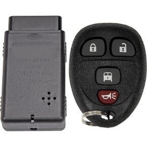 KarParts360 for Chevy Express 1500 2011 2012 2013 2014 Keyless Remote | with Batteries | 4-Button | Black | Standard Grade | Replacement for 20877108 in Kuwait
