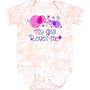 Inktastic My Gigi Loves Me - بدلة أطفال على شكل فيلة لطيفة in Kuwait