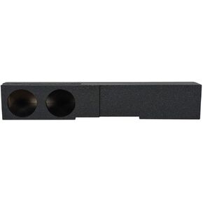 Rockville Dual 8" Subwoofer Box, Ported Enclosure, 35Hz Tuning, Front-Fire Design, Durable Bed Liner Finish, Space-Saving, for 2007-2020 GM/Chevy 1500 Crew Cab 2500HD/3500HD in Kuwait