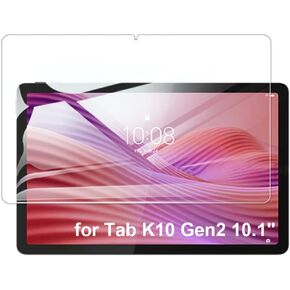 2 Pack Tempered Glass Screen Protector Transparent Compatible for Lenovo Tab K10 Gen2 10.1" in Kuwait