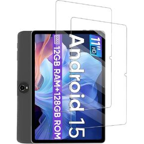 Screen Protector for WXUNJA PTB 2025 Android 15 Tablet 11 Inch, Anti-Scratch 9H Tempered Glass Film Easy to Install, No Bubble, 2-Pack in Kuwait