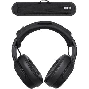 غطاء وسادة عصابة الرأس متوافق مع Skullcandy Hesh Evo، Hesh ANC، Crusher ANC 2، Crusher Evo، Riff 2، سماعة الرأس اللاسلكية Icon ANC، وسادة سميكة 6 مم، بدون سحاب متذبذب، حلقة تعليق in Saudi Arabia