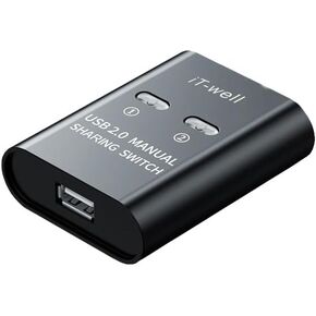 مفتاح مشاركة الماسح الضوئي للطابعة USB، محور تبديل جهاز يدوي بمنفذين مع كابلات ذكر، 2 جهاز كمبيوتر إلى جهاز واحد، طباعة مشتركة، عمل مكتبي بدون جهد، طباعة مستند في ثانيتين in Kuwait