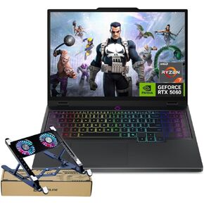 كمبيوتر محمول للألعاب Lenovo Legion 5 15AHP10 RTX 5060، شاشة 15.1 بوصة OLED WQXGA 165 هرتز 500Nits، AMD Ryzen 7 260، ذاكرة وصول عشوائي DDR5 سعة 16 جيجابايت، محرك أقراص SSD 1 تيرابايت، لوحة مفاتيح بإضاءة خلفية RGB، W11H، Wi-Fi 7، حزمة مع مبرد كمبيوتر محمول in Kuwait