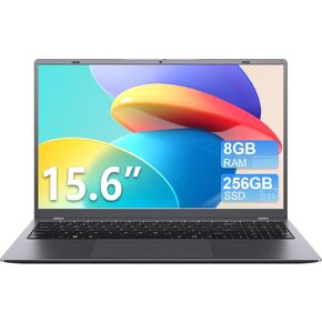 Laptop Computer, 15.6 inch Laptops with 256GB SSD 8GB RAM, Pentium CPU up to 3.4GHz, Long Battery Life, USB 3.2, Type C, TF Card Slot, HDMI, Laptop Good for Business and Student in Kuwait