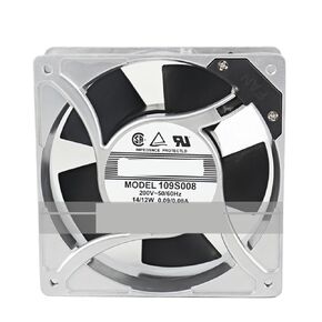 مروحة 109S008/ 109S078UL 12038 200 فولت 14/12 وات 0.09/0.08 أمبير تبريد 120 × 38 مم in Kuwait