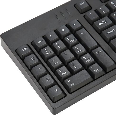 Left Handed Keyboard, Ergonomic Layout, 109 Keys, Micro USB, Plug and Play, Material, for Business Accounting Designer in Saudi Arabia