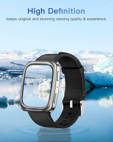 عبوتان من واقي الشاشة لـ Amazfit Active 2 Square، طبقة حماية ثلاثية الأبعاد لتغطية الشاشة الكاملة لساعة Amazfit Active 2 Square الذكية، وضوح عالي الدقة، مضاد للخدش، خالٍ من الفقاعات in Saudi Arabia