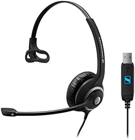 سماعة رأس Sennheiser SC 230 USB - أحادية - سوداء - USB - سلكية - فوق الرأس - أحادية - فوق سمعية - ميكروفون مانع للضوضاء (153801) in Saudi Arabia