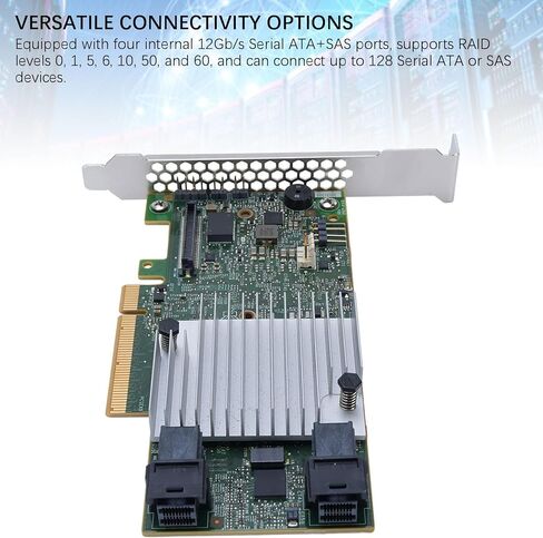 بطاقة، معدل نقل بيانات 12 جيجابت / ثانية 2 جيجا PCI Express 3.0 مع 4 منافذ ATA SAS داخلية تسلسلية، لمحطات عمل خوادم أجهزة الكمبيوتر المكتبية in Kuwait