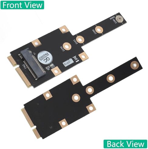 محول Yosoo Health Gear PCIe M.2 SSD، محول مفاتيح PCIe صغير إلى NVMe M مع دعامة تثبيت لترقية الكمبيوتر المحمول بطول 2230 2242 2260 2280 in Saudi Arabia