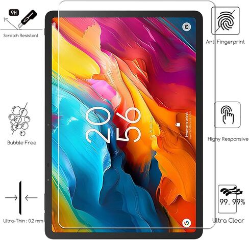 KEANBOLL 2-Pack Tempered Glass Screen Protector for TCL NxtPaper 14 (14.3-Inch, Released 2024), Ultra Clear - 9H Hardness -Anti Scratch - Case Friendly in Kuwait