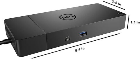 Boomph Dell WD19S Docking Station with 130W Power Adapter and 90W Power Delivery - USB Type-C, HDMI, Dual DisplayPort (WD19S130W) (Renewed) in Saudi Arabia