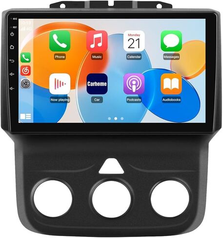 AWESAFE 5G WiFi Car Radio for Dodge Ram 1500 2500 3500 2013 2014 2015 2016 2017 2018, Ram 1500 Radio 9-inch Touch Screen with Carplay Android Auto Bluetooth WiFi FM (for Manual AC) in Saudi Arabia