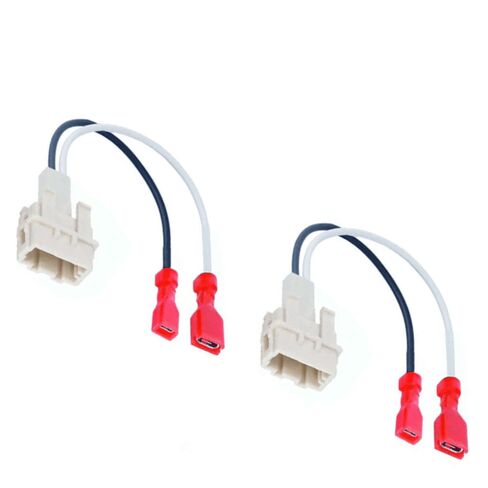 Speaker Harness Adapter, Speaker Wiring Connector Replaces 72-7302 Compatible with Hyundai Kona 2017-2023, Compatible with Kia Sorento 2015-2024, 2 Pins, 2 pcs in Saudi Arabia