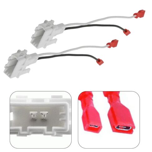 Speaker Harness Adapter, Speaker Wiring Connector Replaces 72-7302 Compatible with Hyundai Kona 2017-2023, Compatible with Kia Sorento 2015-2024, 2 Pins, 2 pcs in Saudi Arabia