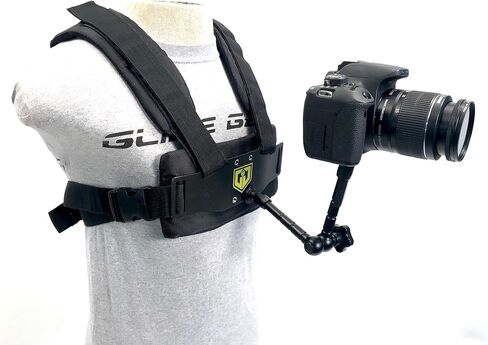 Glide Gear SNC 100 Snorricam Camera Rig – Body-Mounted POV Stabilizer for DSLR & Mirrorless Cameras – Adjustable Chest Harness for Cinematic Walking Shots, Music Videos & Action Filmmaking in Kuwait