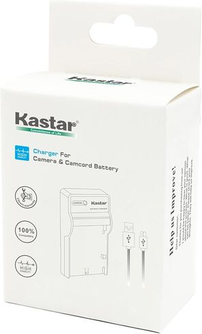 بديل شاحن LCD Kastar SLIM لكاميرا Sony NP-BX1 وCyber-shot DSC-HX50VDSC-HX300DSC-RX1DSC-RX1RDSC-RX100 RX100 II RX100M II RX100 III RX100M3 WX300 HDR-AS10 AS15 AS30V AS100V AS100VR CX240 in Kuwait
