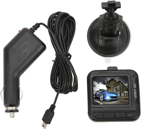 Cam, 1080P Full Car DVR Dashboard Camera Video Recorder, 1.6in Color Display, Motion Detection and Recording, for Car, Truck, in Saudi Arabia