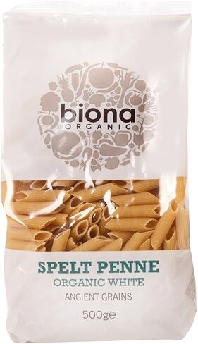 Biona Organic White Spelt Penne 500 g (Pack of 5) in Saudi Arabia