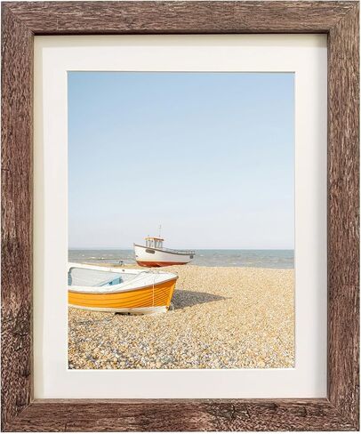 إطارات صور LEKAIYA مقاس 5x7، إطار صور من الخشب الريفي للعرض على سطح الطاولة أو الحائط، عبوة واحدة in Kuwait