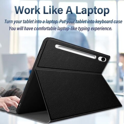 Touchpad Keyboard Case for Samsung Galaxy Tab S10 FE Plus 5G 13.1 Inch 2025, Wineecy 3-Zone Backlight Detachable Wireless Keyboard & PU Case for for 13.1" Tab S10 FE+ (SM-X620/SM-X626B) 2025 Tablet in Saudi Arabia