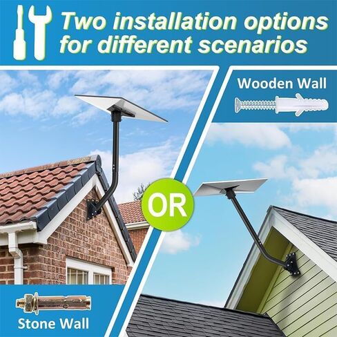 Gen 3 Starlink Mount, Adjustable Wall / Roof Mount for Starlink Internet Kit Satellite, Starlink Mounting Kit in Kuwait