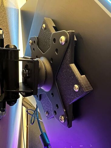 VESA Adapter Compatible with HP Omen 27i, 27C, 27QHD | Premium Design for Monitor Wall Mount | Secure Vesa Mount Bracket for Monitor Arm or TV Wall Mount. Heavy Duty, Easy Install, Hardware Included in Saudi Arabia