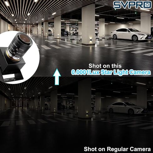 كاميرا SVPRO 1080P USB كاميرا ويب ضوء النجوم منخفضة الإضاءة مع عدسة تكبير 3.6-10 مم التركيز اليدوي رؤية الآلة كاميرا صناعية UVC التوصيل والتشغيل للكمبيوتر والكمبيوتر المحمول in Saudi Arabia
