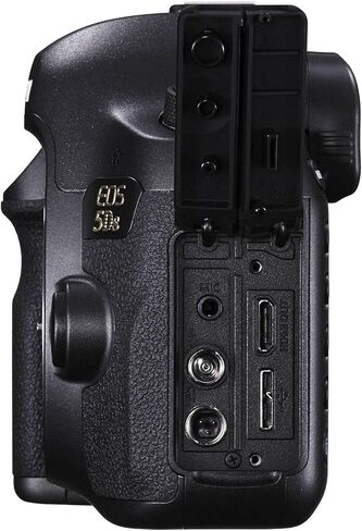 حزمة كاميرا Canon EOS 5DS DSLR | مستشعر كامل الإطار بدقة 50.6 ميجابكسل، وتصوير عالي الدقة، ونظام التركيز البؤري التلقائي المتقدم، وDIGIC 6 مزدوج | للأستوديو وتصوير المناظر الطبيعية (0581C002) + بطاقة سعة 64 جيجابايت + بطارية + المزيد in Kuwait