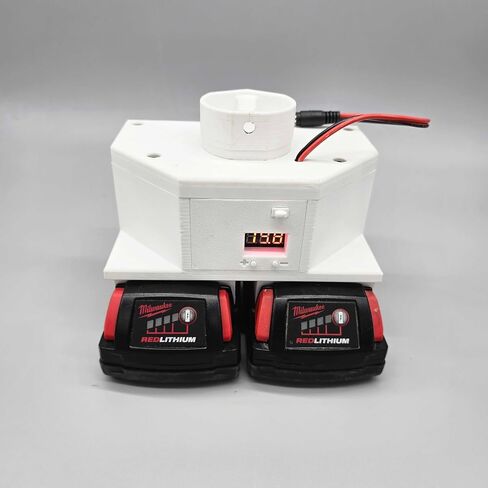 محول طاقة DC حماية الجهد المنخفض متوافق مع بطارية M18 Milwaukee لـ Starlink Mini - طاقة DC المتنقلة مع قطع الجهد المنخفض in Kuwait
