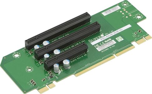 SUPERMICRO RSC-R2UW-2E8E16 / RSC-R2UW-2E8E16 2U LHS WIO PCI-Express x8 & PCI-Express x16 Riser Card in Kuwait