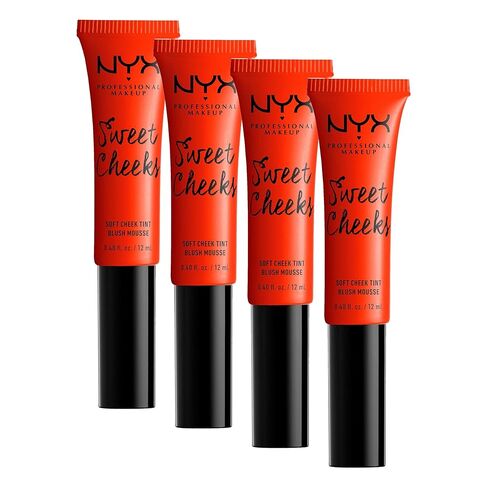 NYX PROFESSIONAL MAKEUP Sweet Cheeks Soft Cheek Tint، أحمر خدود كريمي - بيبي دول in Kuwait