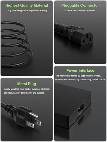 330W GaN AC Adapter Compatible with Lenovo Legion pro 9 7 9i 7i 5i 5 16" 16ARX8H 16IRX8H 16IRX9H 16IRX8 16IRX9 RTX 4070 4080 4090 Gaming Laptop ADL330SDC3A ADL330SCC3A ADL330SLC3A in Kuwait