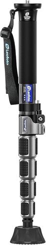 Leofoto Carbon Fiber Lightweight Camera Monopod, Quick Lock System, MaxLoad 66lbs, Waterproof Knob Locking System, General Knob(MPC-326C) in Saudi Arabia