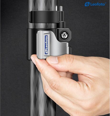 Leofoto Carbon Fiber Lightweight Camera Monopod, Quick Lock System, MaxLoad 66lbs, Waterproof Knob Locking System, General Knob(MPC-326C) in Saudi Arabia
