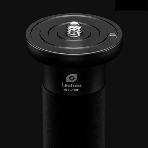 Leofoto Carbon Fiber Lightweight Camera Monopod, Quick Lock System, MaxLoad 66lbs, Waterproof Knob Locking System, General Knob(MPC-326C) in Saudi Arabia