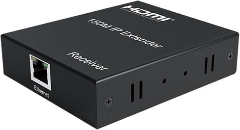 150M HDMI Extender Over IP CAT5e/6 Cable 492ft 1080P Ethernet with Loop Out Support Many RX via Gigabit Switch(1 RX only,with EU Plug) in Saudi Arabia