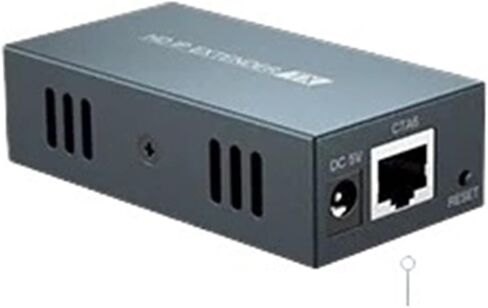 موسع HDMI IP بطول 150 متر عبر شبكة RJ45 إيثرنت Cat5e Cat 6 7 كابل تبديل 1 جهاز إرسال إلى جهاز استقبال متعدد لتلفزيون الكمبيوتر المحمول PS4 (1 RX، مع قابس المملكة المتحدة) in Saudi Arabia