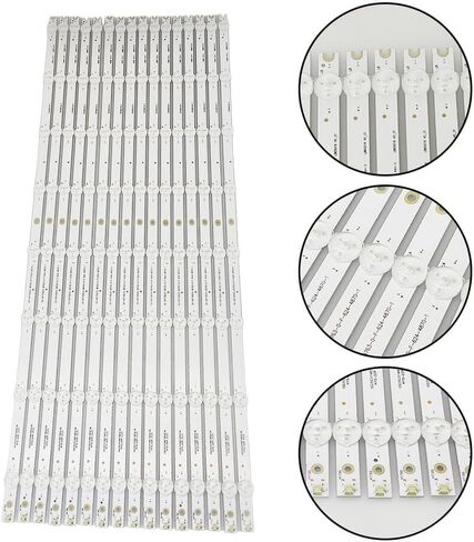 16 قطعة LED الخلفية شرائط LB65018 استبدال ل Vizio D65U-D2 D65-D2 E65X-C2 in Saudi Arabia