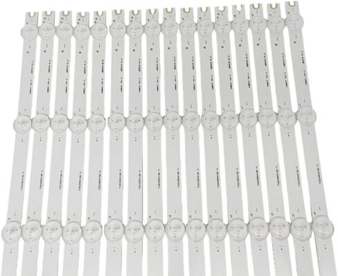 16 قطعة LED الخلفية شرائط LB65018 استبدال ل Vizio D65U-D2 D65-D2 E65X-C2 in Saudi Arabia