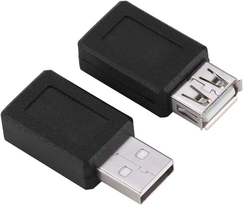 plplaaoo USB2 0 Adapters Converters Connectors High Speed Plug Play Multiple Types Kit Universal Compatibility for Laptops Mobile Hard Drives Black 10 Pack in Saudi Arabia